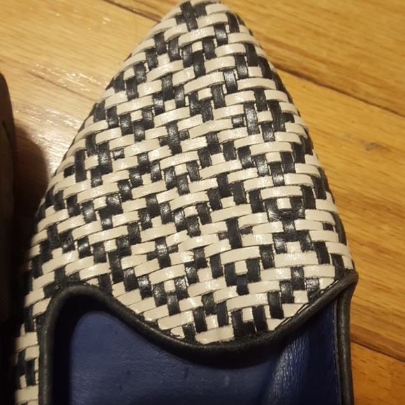 Leather woven flats - Picture 5 of 6